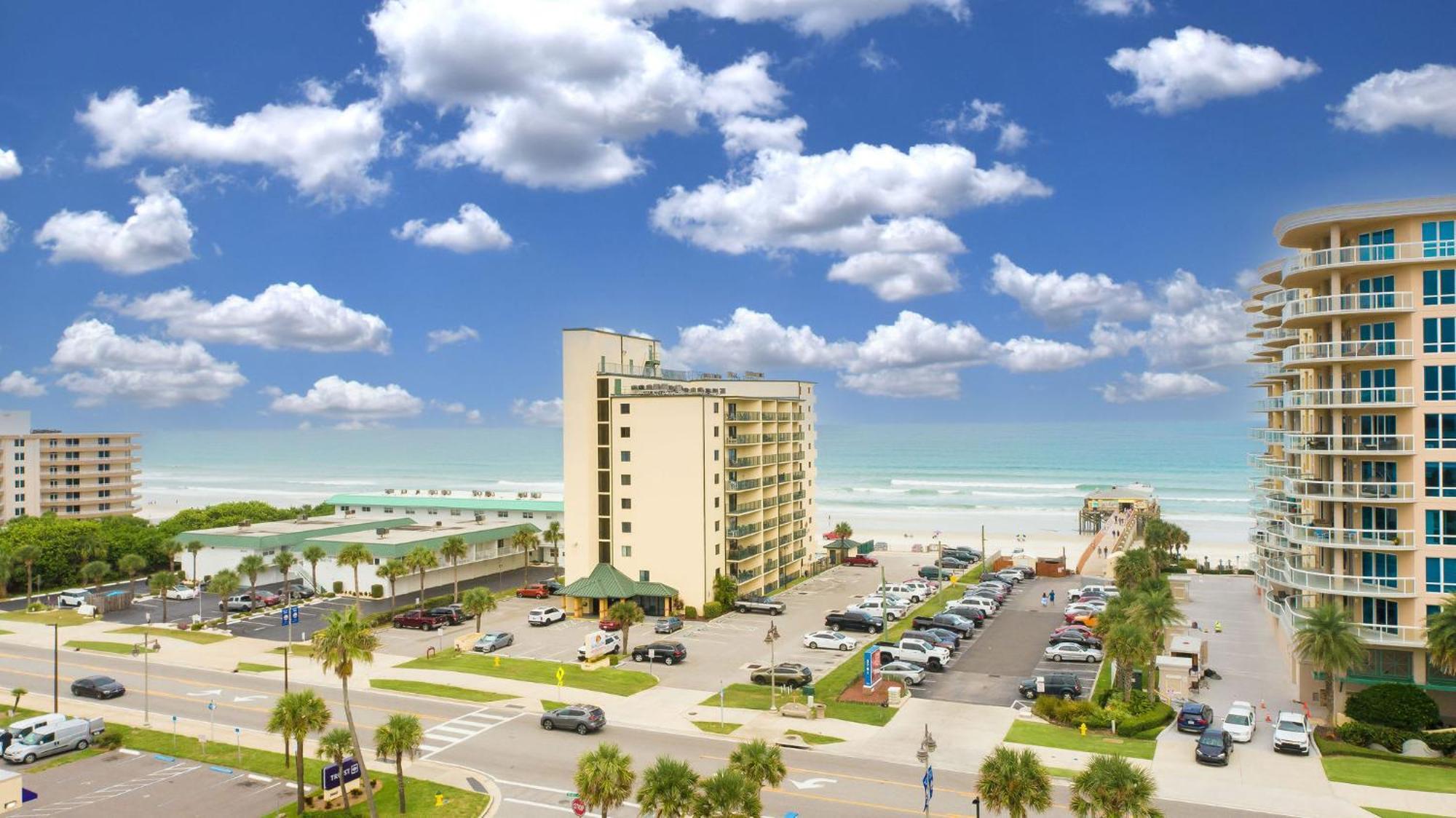 Ocean Views From Your Private Balcony! Sunglow Resort 606 By Brightwild Daytona Beach Shores Zewnętrze zdjęcie