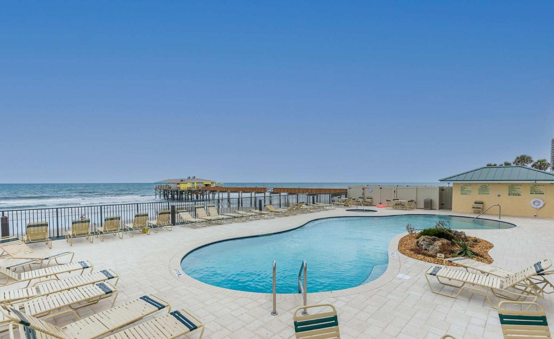 Ocean Views From Your Private Balcony! Sunglow Resort 606 By Brightwild Daytona Beach Shores Zewnętrze zdjęcie