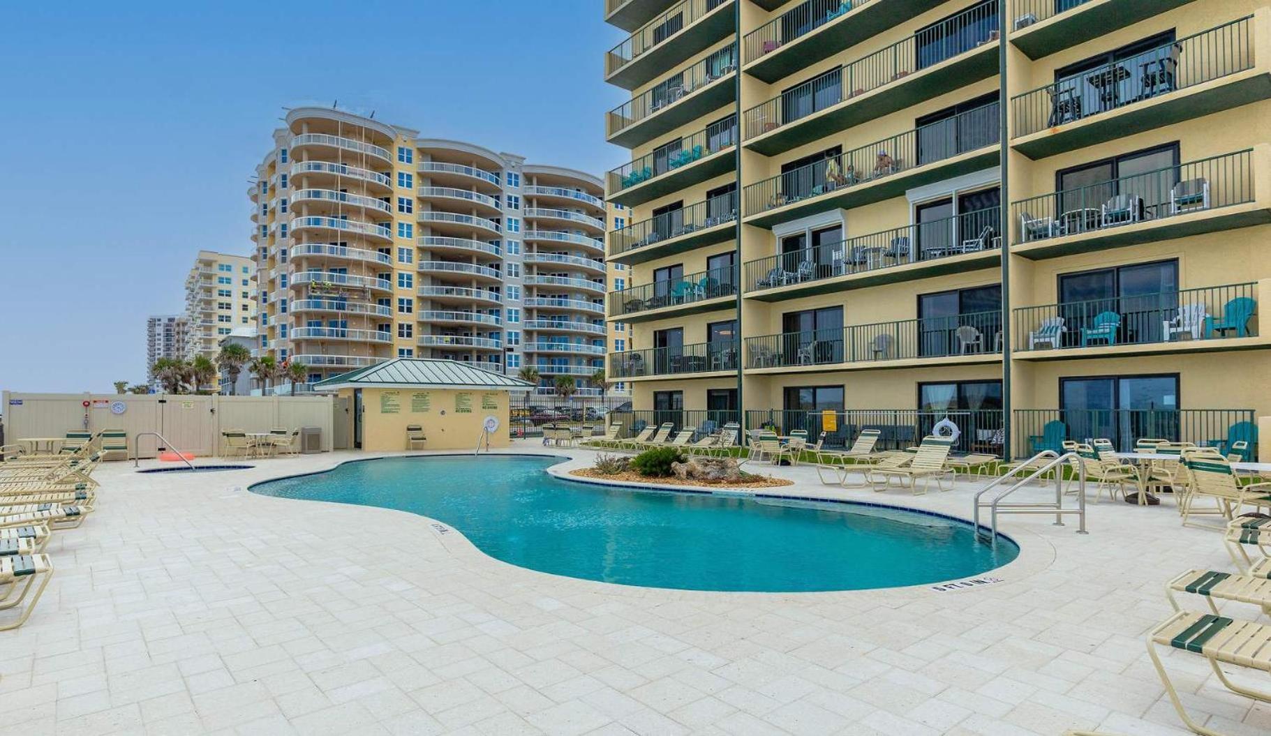 Ocean Views From Your Private Balcony! Sunglow Resort 606 By Brightwild Daytona Beach Shores Zewnętrze zdjęcie